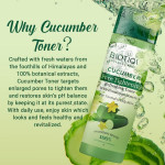 Bio Cucumber Pore Tightening Sustainable Tonerwith Himalayan Waters 120 ml